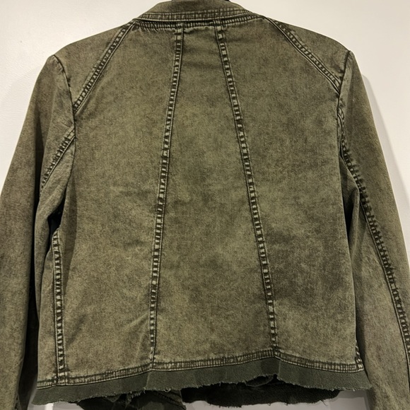 Free People Collapsing Jacket Green Medium worn once - Picture 12 of 13